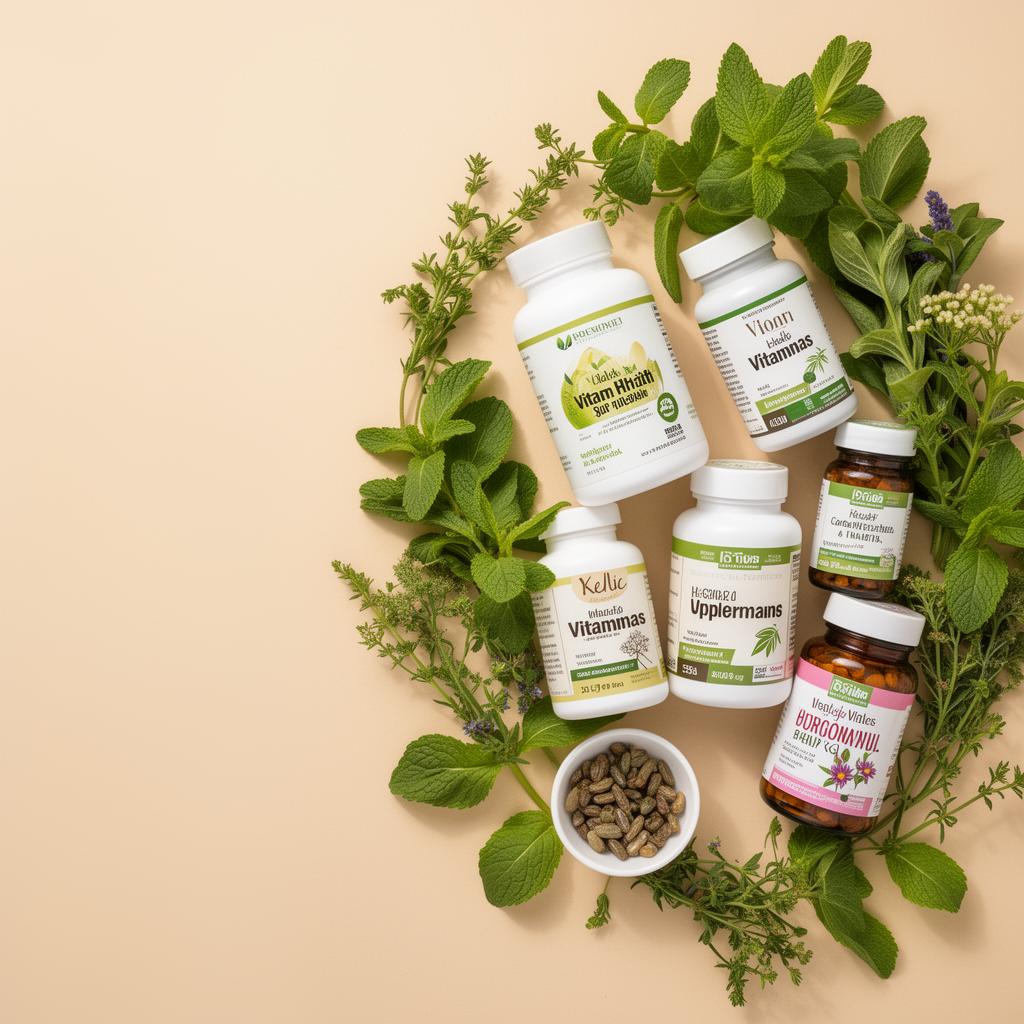 Curated natural supplements and botanicals